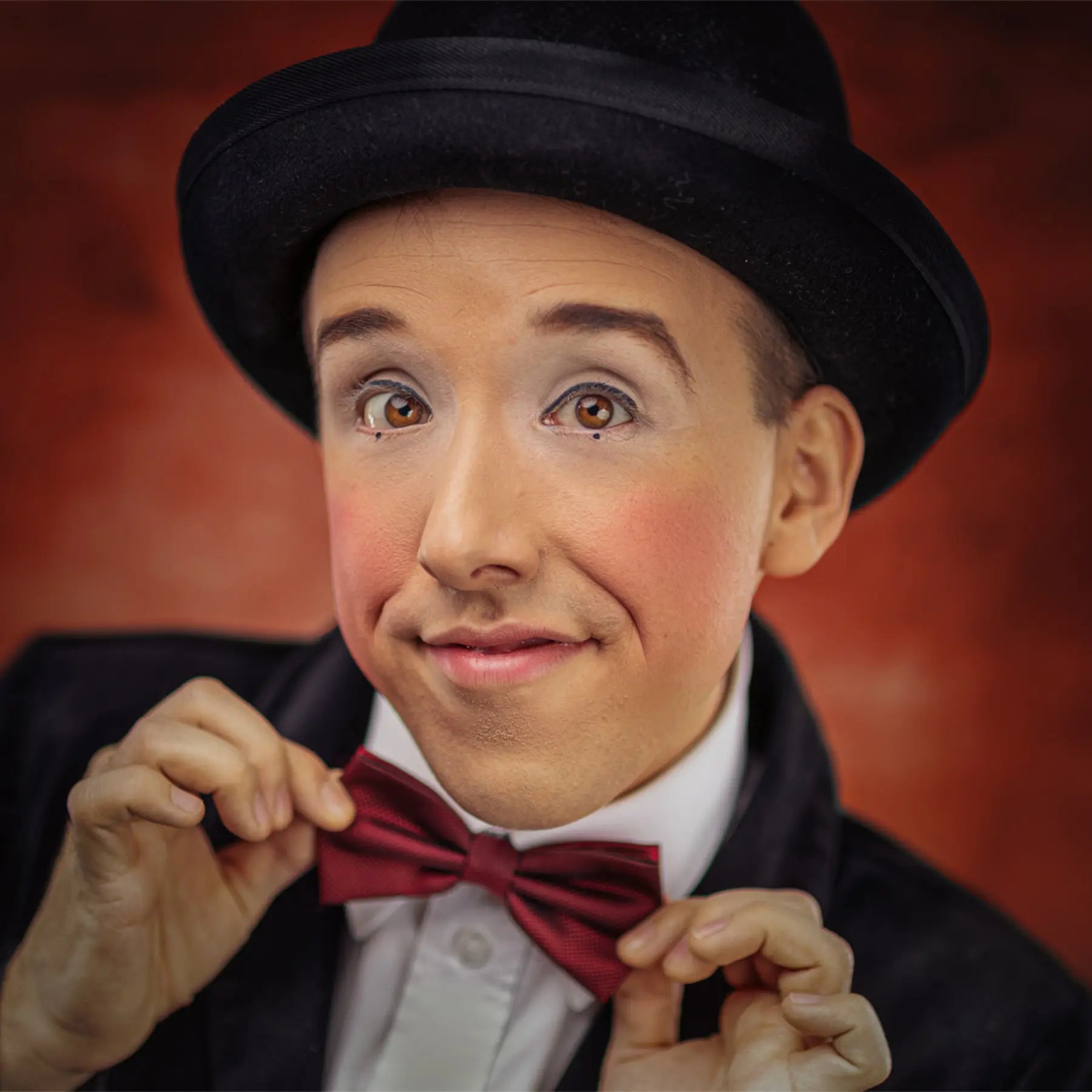 Foto von Timo Lesniewski, Clown als Monsieur Momo und Kinderbuchautor