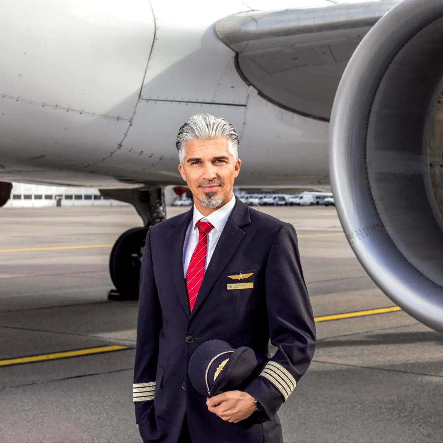 Foto von Tom Schneider, Pilot und Kinderbuchautor